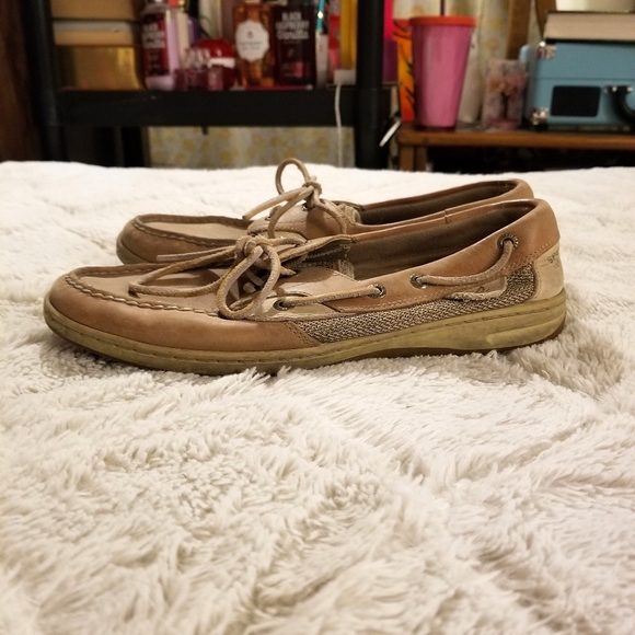 Sperry Shoes - Tan Sperry Top Sider Shoes